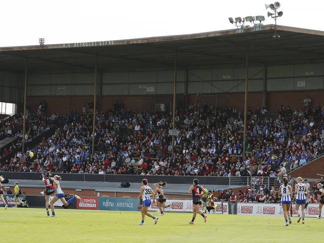 The redevelopment will be completed over the next two years in a partnership between the Bombers and the AFL. Picture: Michael Klein