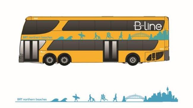 The B Line Buses which run on Sydney’s Northern Beaches.