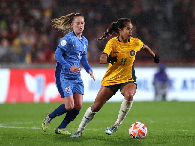 The Matildas avoided a clash with England in the round of 16.