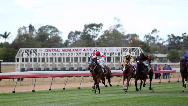 The Emerald Jockey Club is one of many across Central Queensland to receive funding for upgrades from the Queensland Government. Photo: file