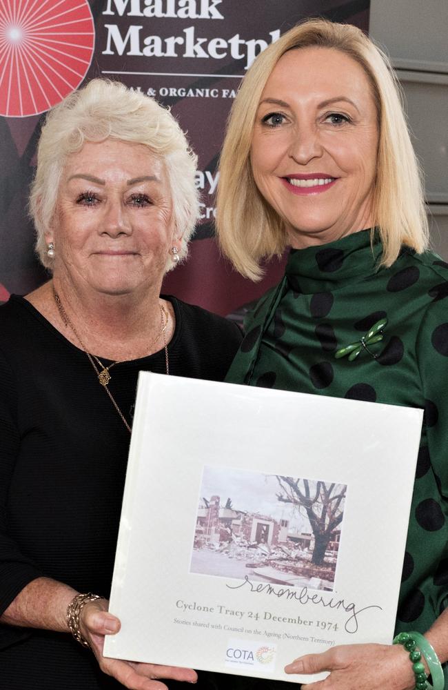 Expert advisory panel member and NT council of the Aging CEO Sue Shearer with VAD co-chair Vicki O'Halloran.