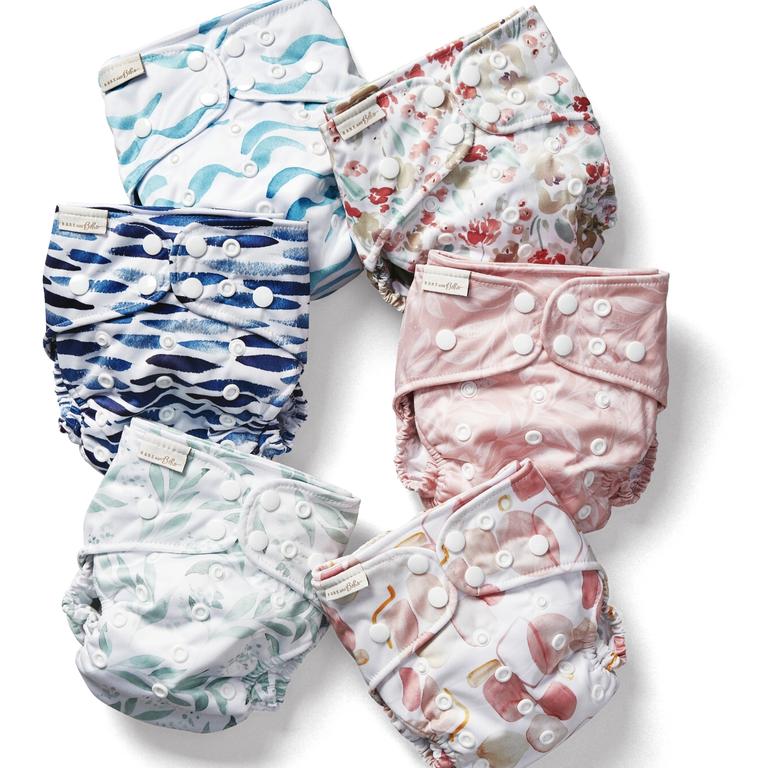 Bare and Boho reusable nappies have been an Aldi Special Buys sellout. Picture: Supplied