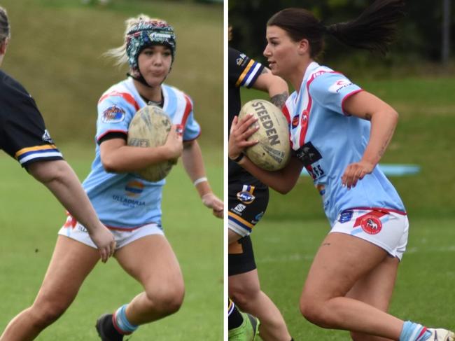 The stars of the history-making Milton-Ulladulla Bulldogs women's tackle team. Picture: Supplied