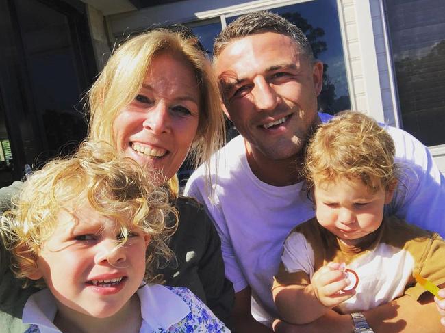 Sam Burgess has set up home in the Southern Highlands to be close to his kids. Picture: Instagram