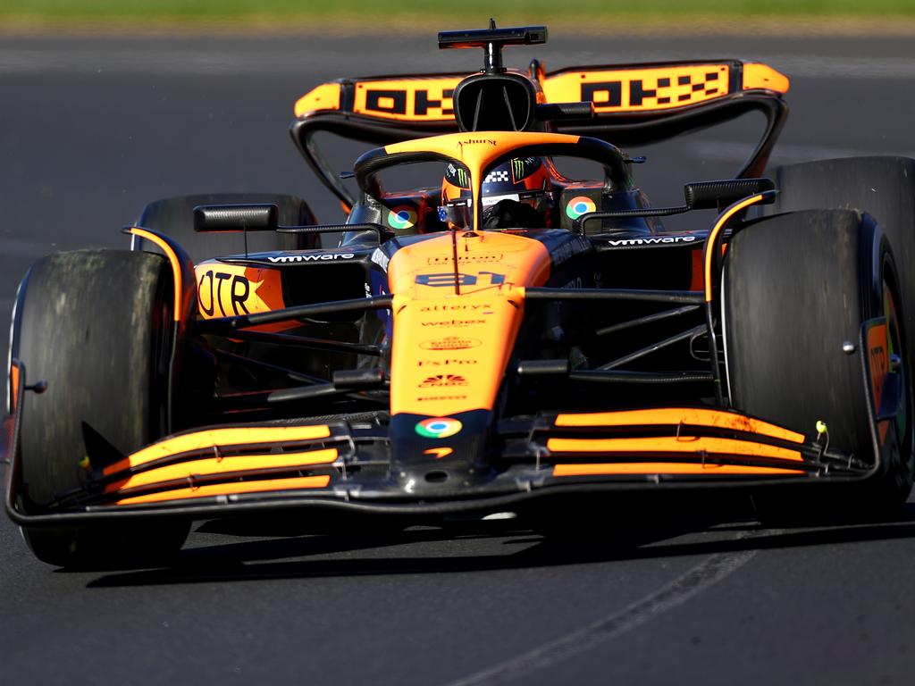 Oscar Piastri just missed the podium at the Australian F1 Grand Prix. Picture: Peter Fox/Getty Images