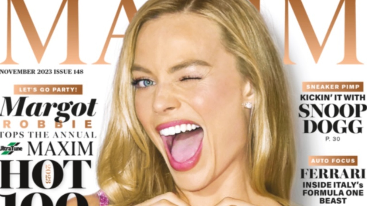 Margot Robbie on Maxim Magazine.