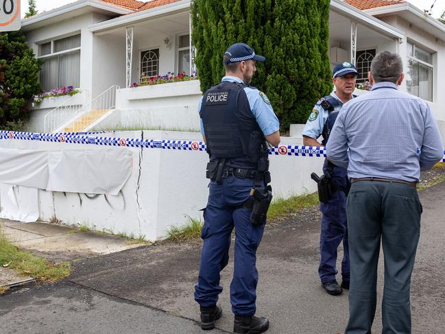 The Daily Telegraph Thursday 30 January 2025Maroubra school graffitiA house on Runic lane Maroubra has been spray painted with anti-semetic messages.Picture Thomas Lisson