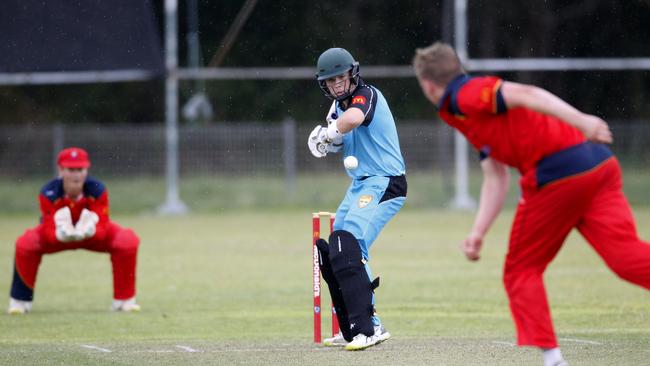 Will Thomson top scored for Southern districts. Picture: John Appleyard