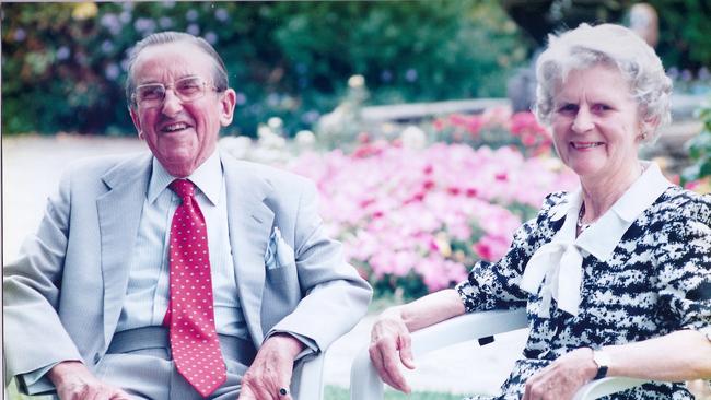 James and Diana Ramsay at Government House. Picture: supplied