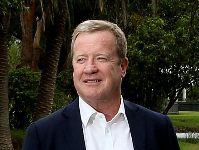 Northern Beaches Council general manager Mark Ferguson on one of the three strips of land beside Manly Lagoon for which the council is going to apply for possessorty title.