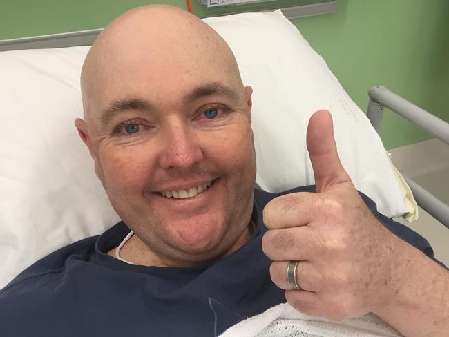 Jarrod Lyle kept a smile throughout his harrowing fight. Picture: Instagram