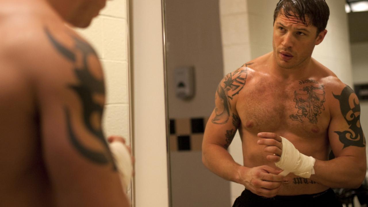 Hardy says a career filled with physical roles, like this 2011 film Warrior, have taken their toll. Picture: Supplied