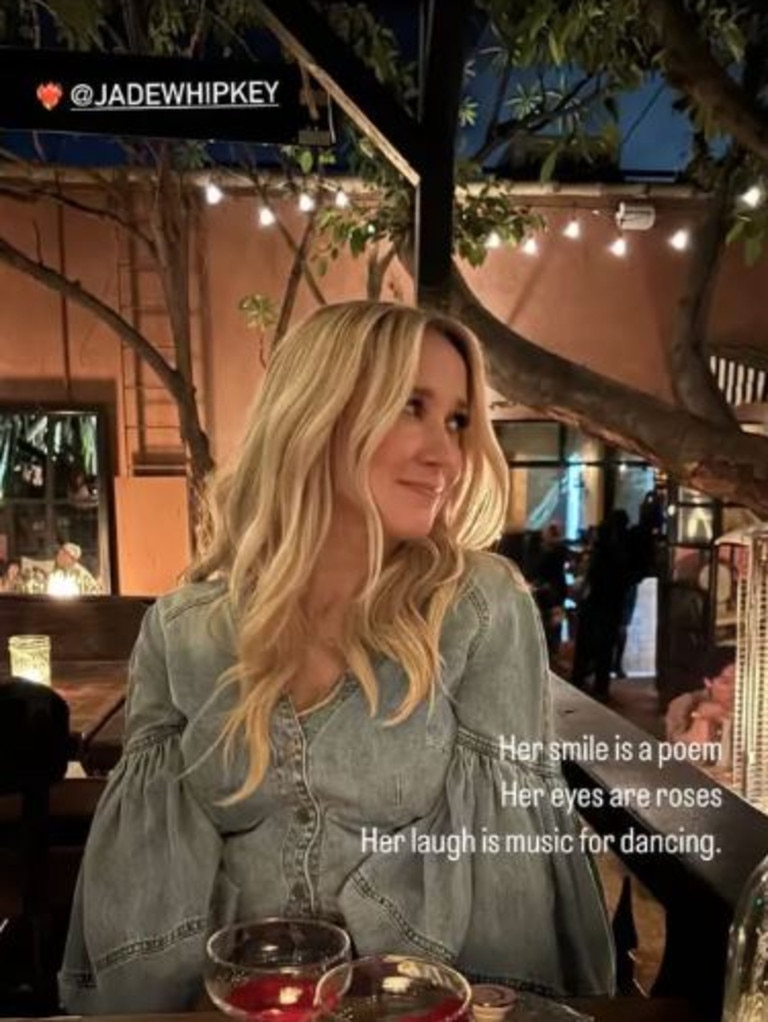 Camp went Instagram official last week by resharing a date-night photo from Whipkey’s Instagram account.