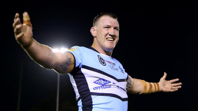 Paul Gallen welcomes you to Cronulla. Photo: Jason McCawley/Getty Images