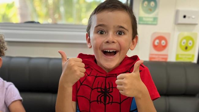 Stanley has thrived since leaving school to learn on their trip around Australia.