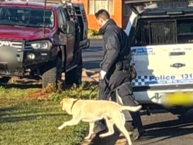 Drug raid. Dubbo. Photo: Tijana Birdjan.