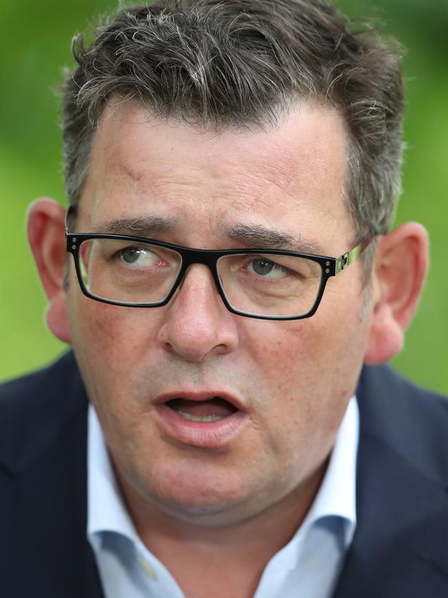 Details of WorkSafe’s investigation will show whether Daniel Andrews was interviewed as part of the probe. Picture: David Crosling