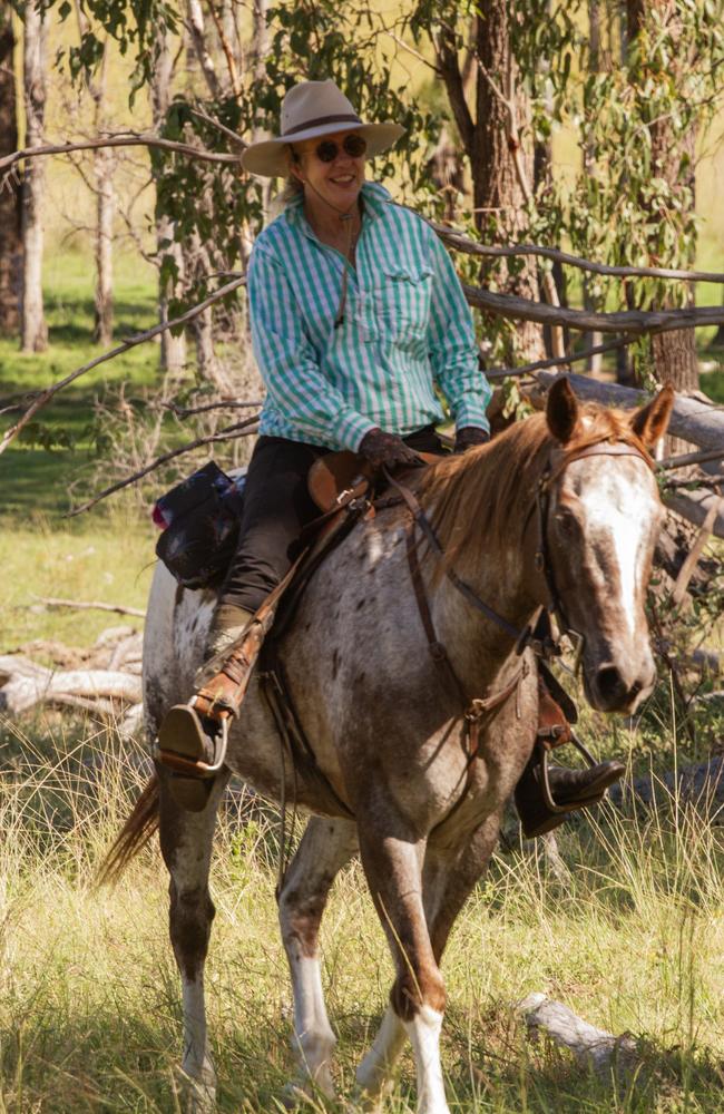 Despite a long few days in the saddle, attendees were all smiles at the 2024 Eidsvold Cattle Drive.