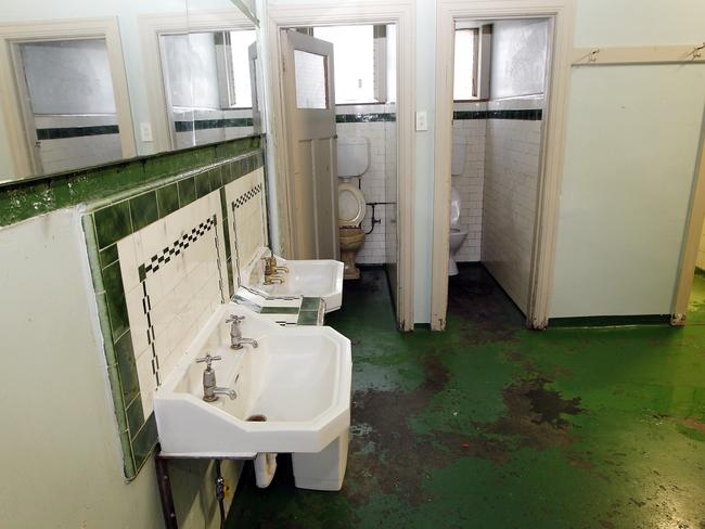 A bathroom inside the Gatwick, pictured in 2013.