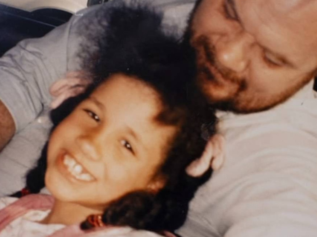 Thomas Markle and his daughter Meghan. Picture: Thomas Markle: My Story