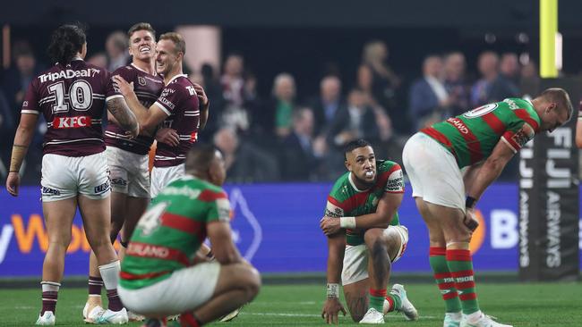 The Rabbitohs and Broncos have ruled out a return to Las Vegas after suffering losses in the 2024 season opener. Picture: Getty Images