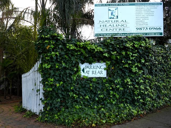 The Natural Healing Centre in Mitcham. Picture: Nicole Garmston