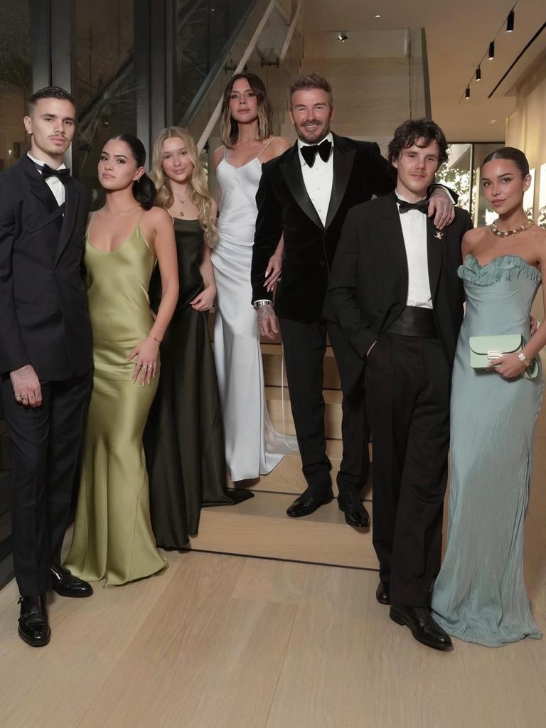 David Beckham went all out for his 50th birthday celebrations, having a party with his family in Miami as well. Photo: Instagram