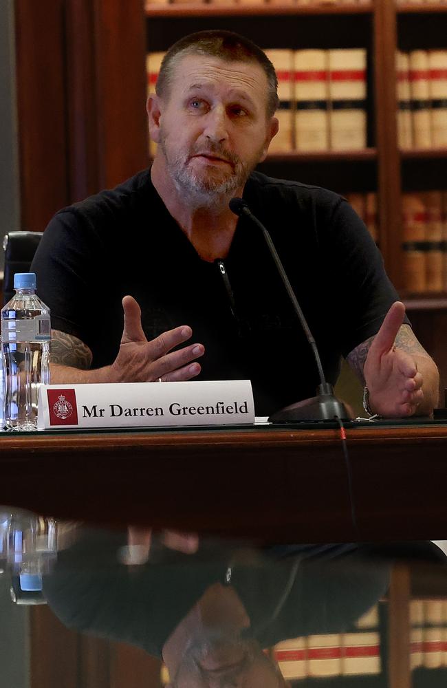 Darren Greenfield has remained as the CFMEU NSW secretary despite currently facing bribery and corruption allegations. Picture: NewsWire/ Dylan Coker