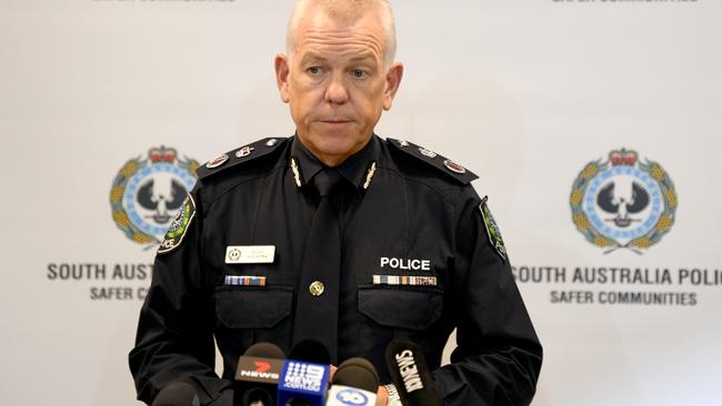 Police Commissioner Grant Stevens. Picture: NCA NewsWire / Naomi Jellicoe