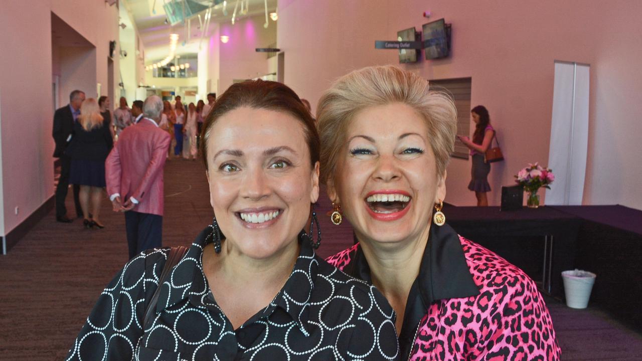 Amanda Byrne and Anna Lukyanova at GC Women in Business Awards at GCCEC, Broadbeach. Pic: Regina King