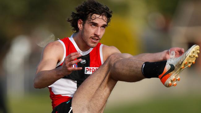 St Kilda forward Max King has built his frame during his time away from the club. Picture: Getty Images