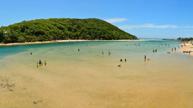 Tallebudgera Creek in Burleigh Heads.