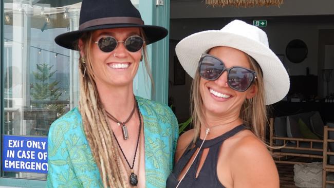 Darion Jane and Sami-Leigh. The Coffs Coast Food & Wine Festival at Jetty Beach House, November 27, 2022. Picture: Chris Knight