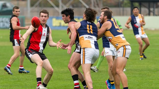 SFL: New Norfolk plays Sorell at Boyer Oval. Picture: ROBERT CASSIDY