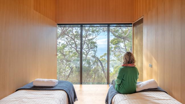 Pared-down comfort with a view at Cape Pillar Lodge