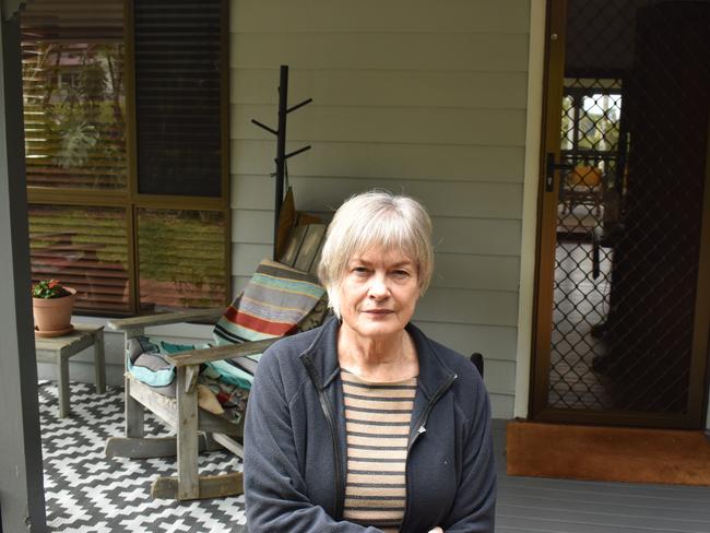 Pamela Blacker says she has been left “furious” after a roof painting job on her house in December