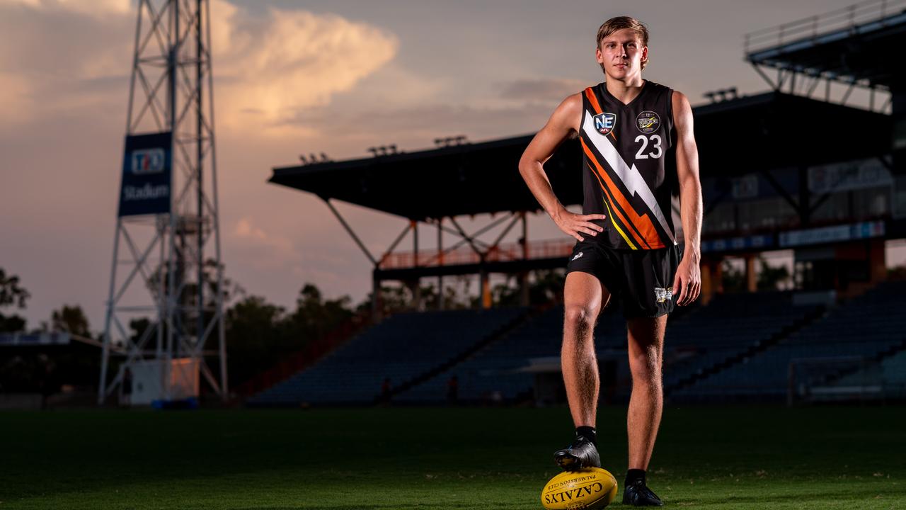 Crocodiles midfielder Brodie Lake to hit back after 20 AFL Draft NT