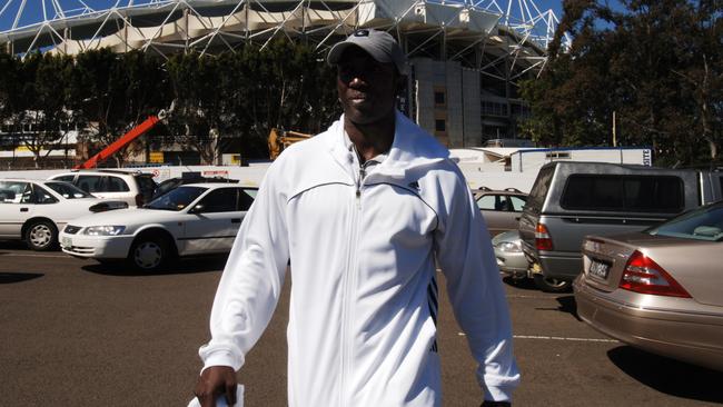 English superstar Dwight Yorke made a big splash when he joined Sydney FC. Picture: AAP