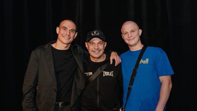 Tszyu family reunite in Orlando. Credit: Johnny Garcia