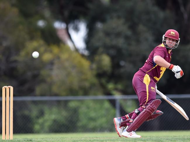 Matt Bremner in action for Fitzroy Doncaster. Picture: Steve Tanner