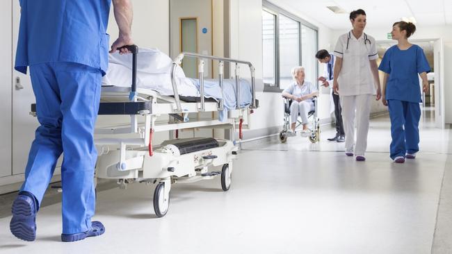 Generic photo of a hospital corridor. Picture: iStock