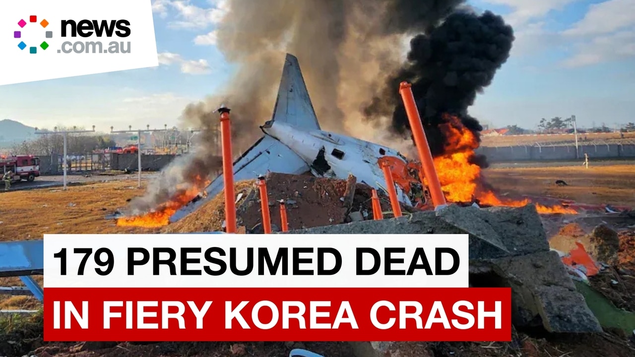 South Korea plane crash: 179 presumed dead