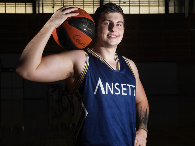 Former Essington co-captain Lachlan Shipway is now an Ansett player, and he will be a star forward/guard for the talent-laden outfit in the 2021 Men's Championship League season. Picture Katrina Bridgeford.