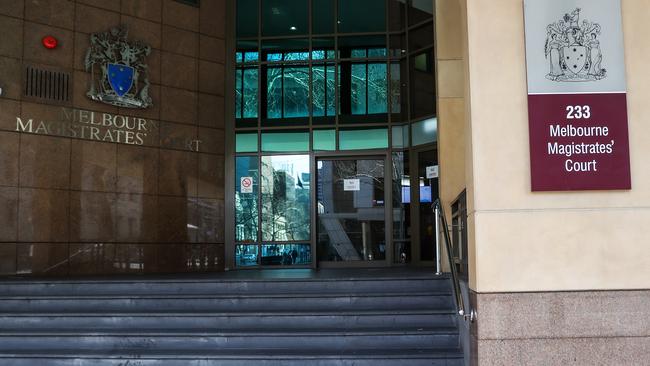 A teenager who allegedly stabbed two men in Broadmeadows has applied for bail in the Melbourne Magistrates’ Court. Picture: Ian Currie