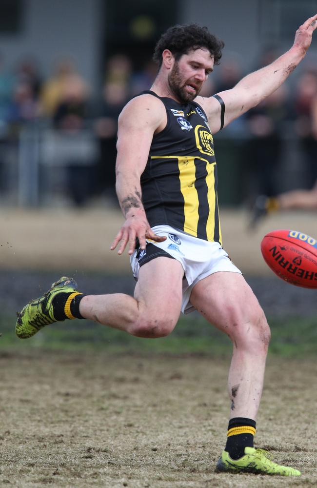 Football GFL, St Mary's v Colac at Anthony Costa Oval Geelong. Colac 10 Brody Mahoney Picture: Mark Wilson