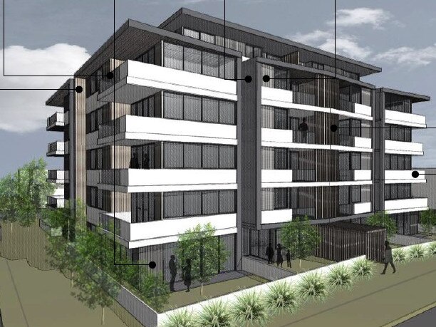 Artist's impression of the proposed affordable housing development at 6-10 Dunleigh Street Toukley.