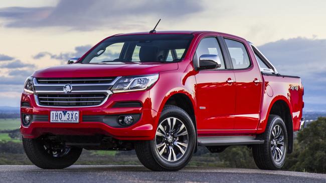 Holden Colorado. Picture: Supplied