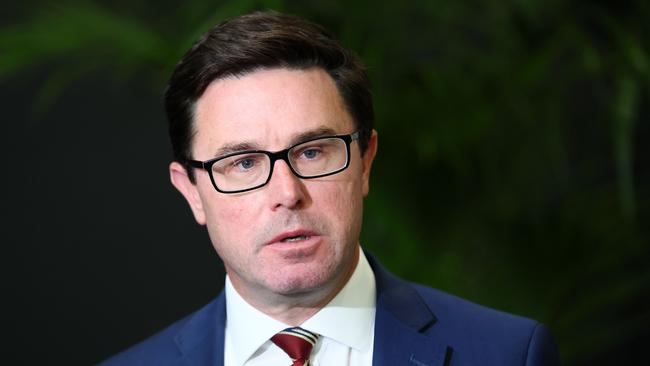 ‘The <span id="U721947387916xEE" style="font-family:'Times New Roman';font-size:12pt;">government doesn‘t trust the Australian people to have the details so why would the Australian people trust them’, said </span>Nationals leader David Littleproud. Picture: NCA NewsWIRE/Tertius Pickard