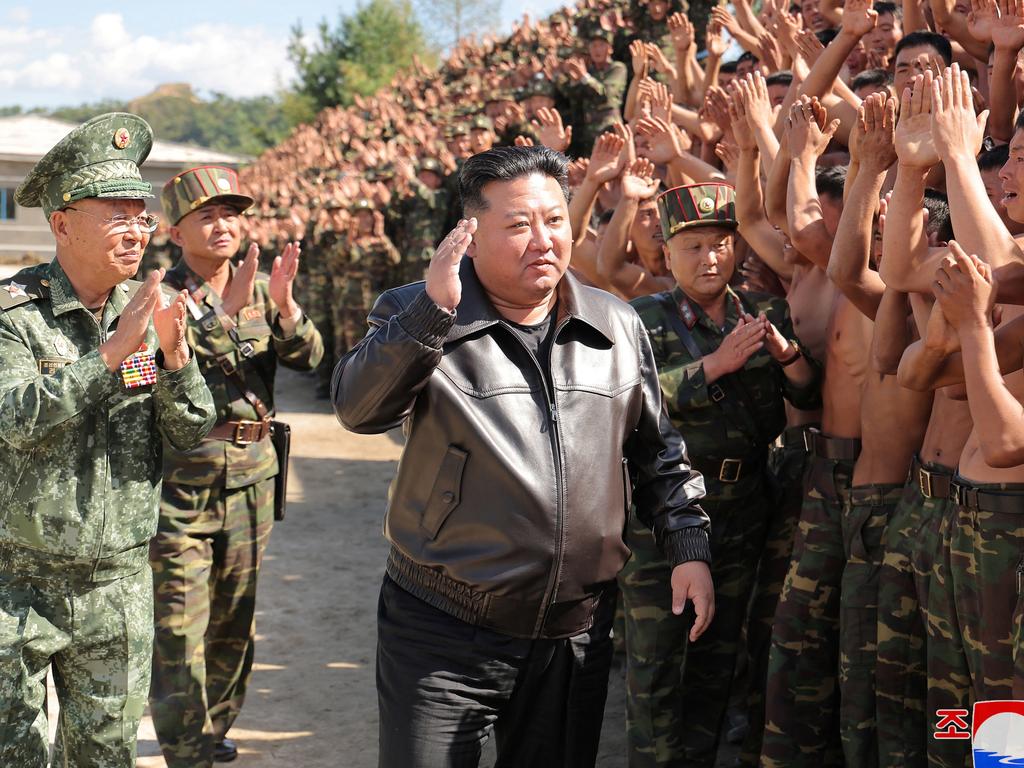 North Korean leader Kim Jong Un visits the training base of the special operations armed forces of the Korea's Army, at an undisclosed location, in North Korea, in this handout picture released by North Korea's official Korean Central News Agency on October 4, 2024.   KCNA via REUTERS    ATTENTION EDITORS - THIS IMAGE WAS PROVIDED BY A THIRD PARTY. REUTERS IS UNABLE TO INDEPENDENTLY VERIFY THIS IMAGE. NO THIRD PARTY SALES. SOUTH KOREA OUT. NO COMMERCIAL OR EDITORIAL SALES IN SOUTH KOREA.