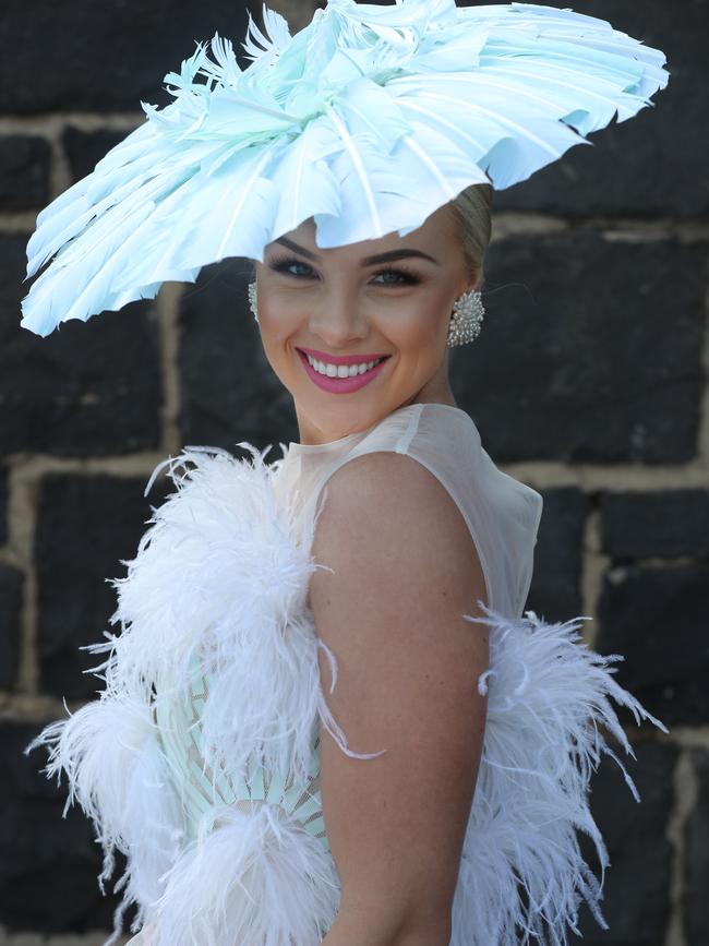 Feathers for Brittney Tamou. Photo: AAP